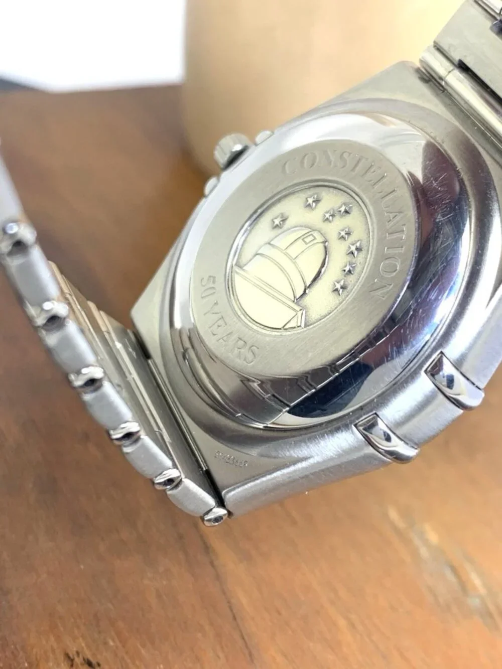 Omega Constellation Watch 50 Years Anniversary Diamond Swiss Automatic 35.5mm